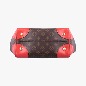 Secondhand Louis Vuitton PHENIX PM brown×COQUELICOT Monogram Canvas×calf leather M41537 shoulderbag | stylenewstar