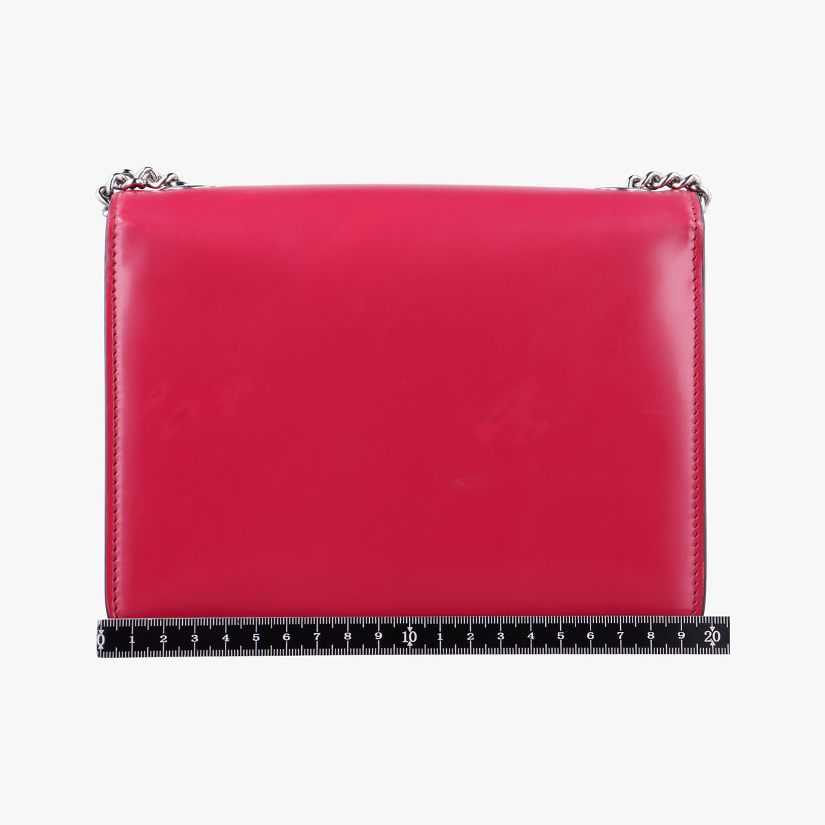Pre-owned Gucci Interlocking G Rose Patent Leather 387609 shoulderbag | stylenewstar