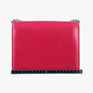 Pre-owned Gucci Interlocking G Rose Patent Leather 387609 shoulderbag | stylenewstar
