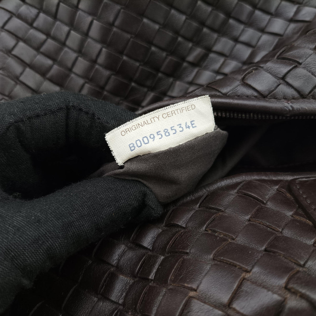 Pre-owned Bottega Veneta Intrecciato Briefcase Brown lambskin  handbag | stylenewstar
