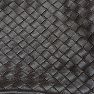 Pre-owned Bottega Veneta Intrecciato Briefcase Brown lambskin  handbag | stylenewstar