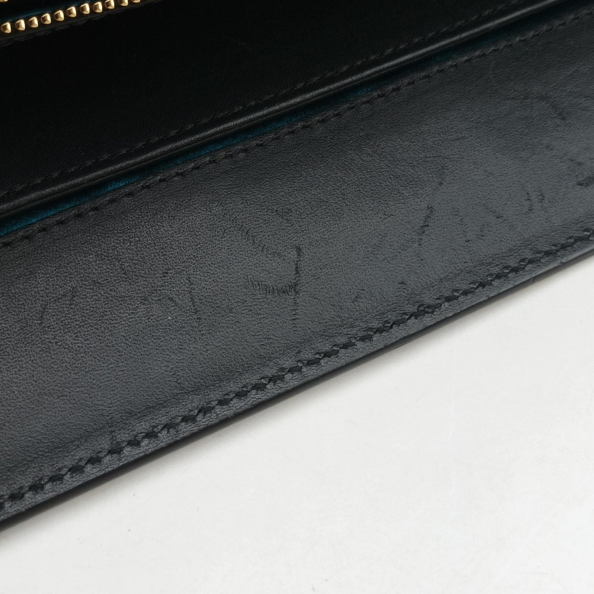 Pre-owned Gucci Ophidia Red×black suede×leather 503876 shoulderbag | stylenewstar