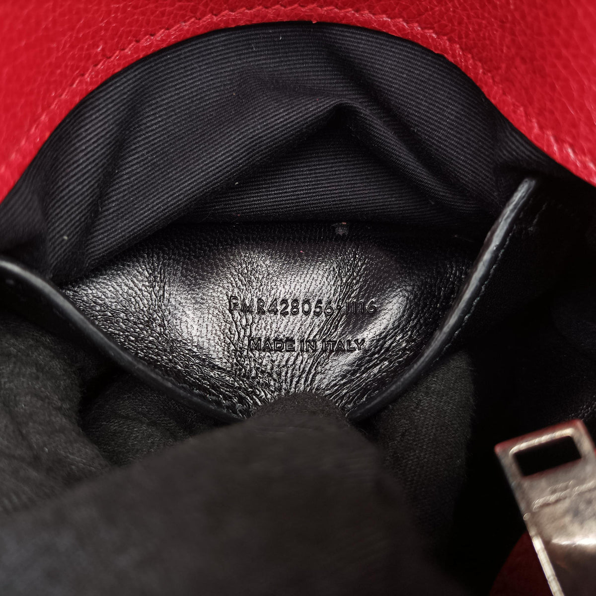 Vintage Yves Saint Laurent COLLEGE Red Leather 428056 shoulderbag | stylenewstar