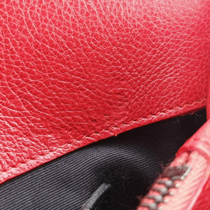 Vintage Yves Saint Laurent COLLEGE Red Leather 428056 shoulderbag | stylenewstar