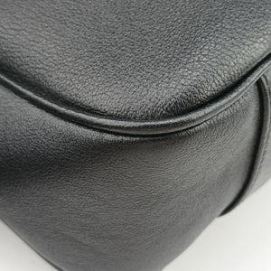 Pre-owned Gucci Bamboo Black Leather 746124 shoulderbag | stylenewstar