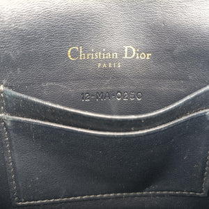 Vintage Christian Dior Saddle Navy Jacquard x Leather  bum bag/waist bag | stylenewstar
