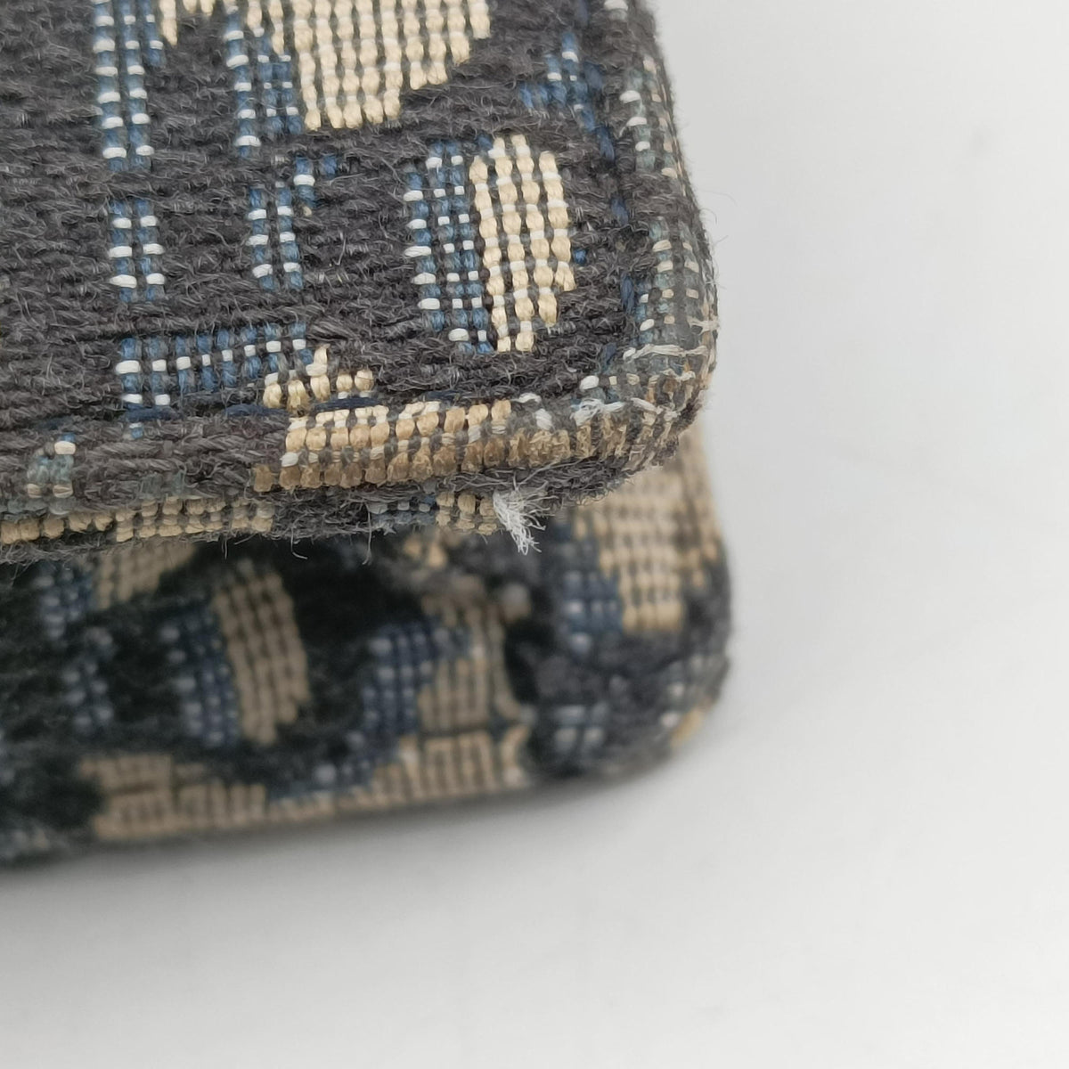 Vintage Christian Dior Saddle Navy Jacquard x Leather  bum bag/waist bag | stylenewstar