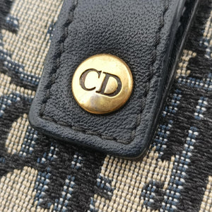 Vintage Christian Dior Saddle Navy Jacquard x Leather  bum bag/waist bag | stylenewstar