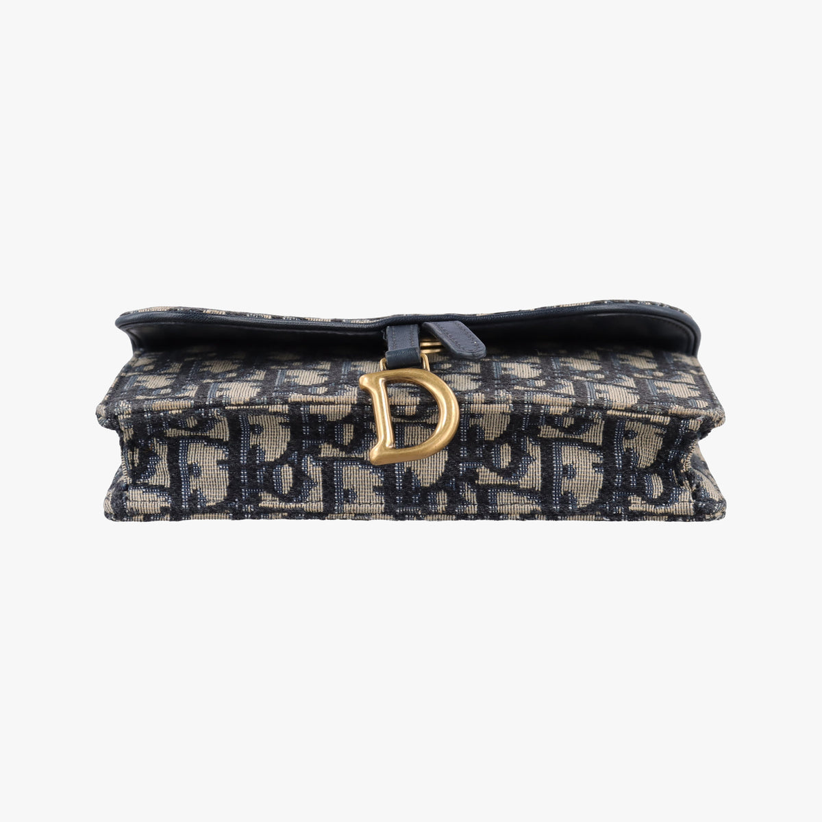 Vintage Christian Dior Saddle Navy Jacquard x Leather  bum bag/waist bag | stylenewstar