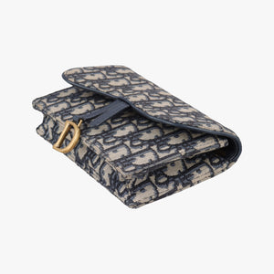 Vintage Christian Dior Saddle Navy Jacquard x Leather  bum bag/waist bag | stylenewstar