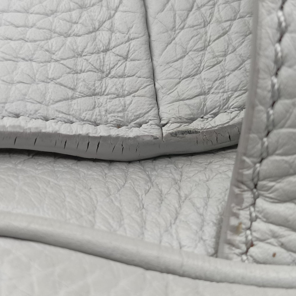 Pre-owned Christian Dior Saddle Grey Leather  shoulderbag | stylenewstar