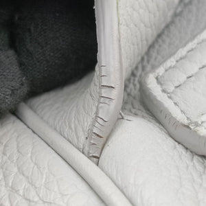 Pre-owned Christian Dior Saddle Grey Leather  shoulderbag | stylenewstar