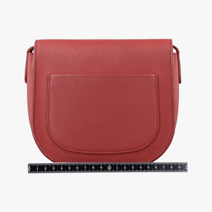 Secondhand Celine TROTTEUR Compact Red Leather  crossbodybag | stylenewstar