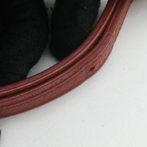 Secondhand Celine TROTTEUR Compact Red Leather  crossbodybag | stylenewstar