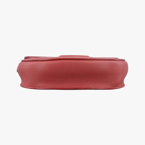 Secondhand Celine TROTTEUR Compact Red Leather  crossbodybag | stylenewstar