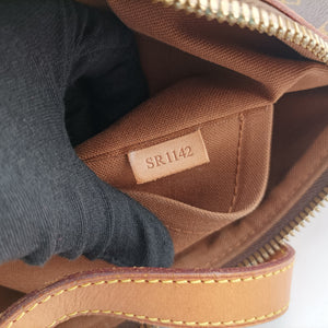Vintage Louis Vuitton PALERMO PM brown Monogram Canvas M40145 shoulderbag | stylenewstar