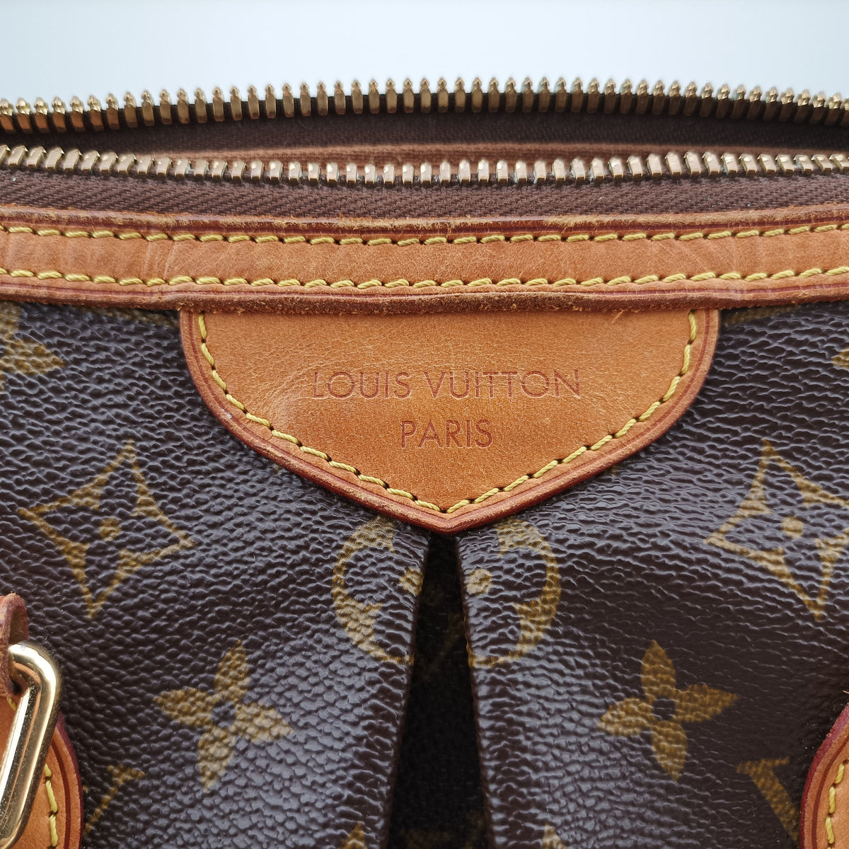Vintage Louis Vuitton PALERMO PM brown Monogram Canvas M40145 shoulderbag | stylenewstar