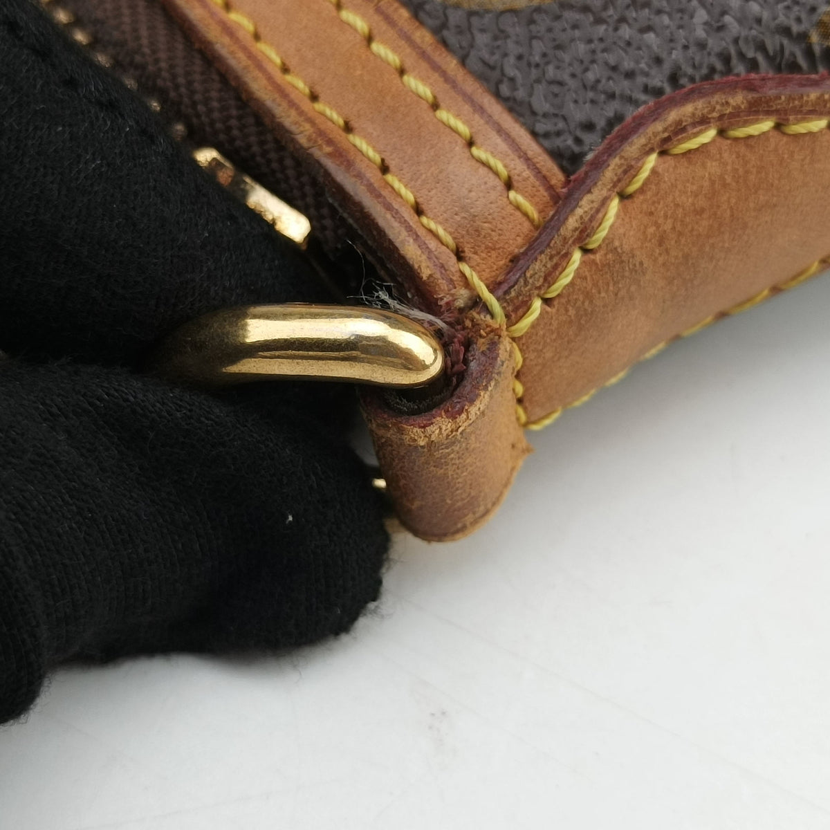 Vintage Louis Vuitton PALERMO PM brown Monogram Canvas M40145 shoulderbag | stylenewstar