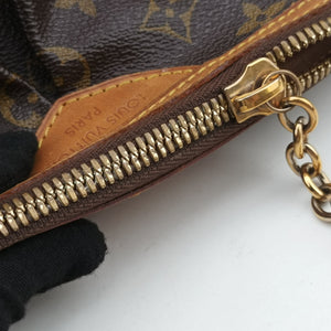 Vintage Louis Vuitton PALERMO PM brown Monogram Canvas M40145 shoulderbag | stylenewstar