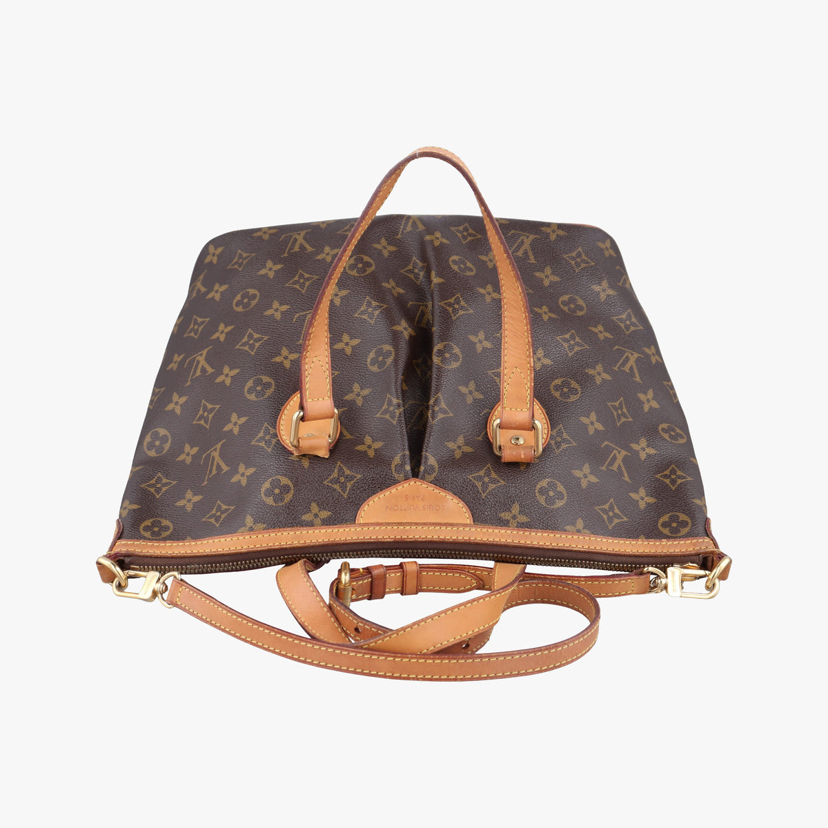Vintage Louis Vuitton PALERMO PM brown Monogram Canvas M40145 shoulderbag | stylenewstar