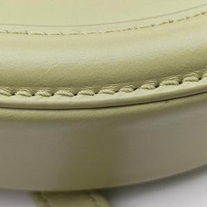 Pre-owned Celine Oval Purse Cuir Triomphe Green Leather  shoulderbag | stylenewstar