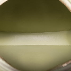 Pre-owned Celine Oval Purse Cuir Triomphe Green Leather  shoulderbag | stylenewstar