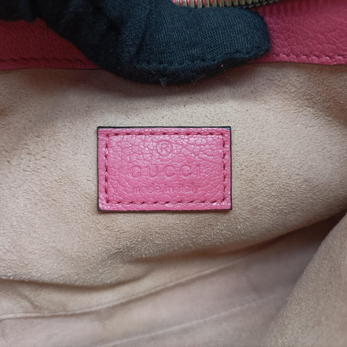 Pre-owned Gucci Aphrodite Pink Leather 739076 handbag | stylenewstar