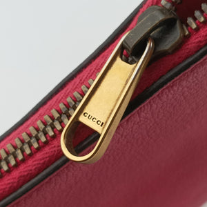 Pre-owned Gucci Aphrodite Pink Leather 739076 handbag | stylenewstar