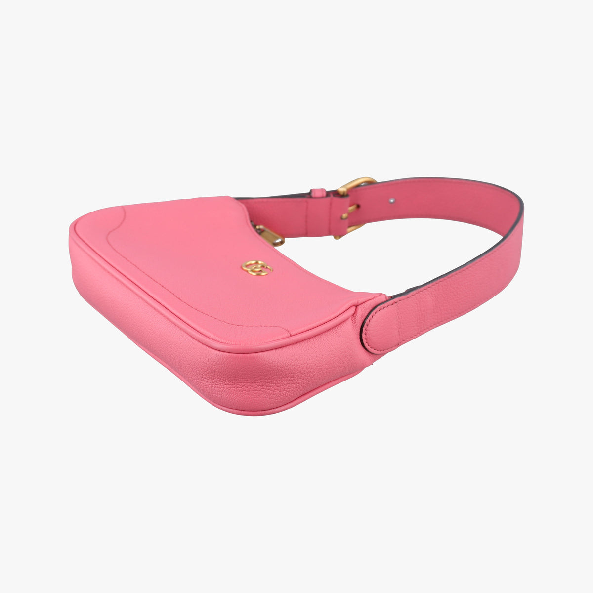 Pre-owned Gucci Aphrodite Pink Leather 739076 handbag | stylenewstar