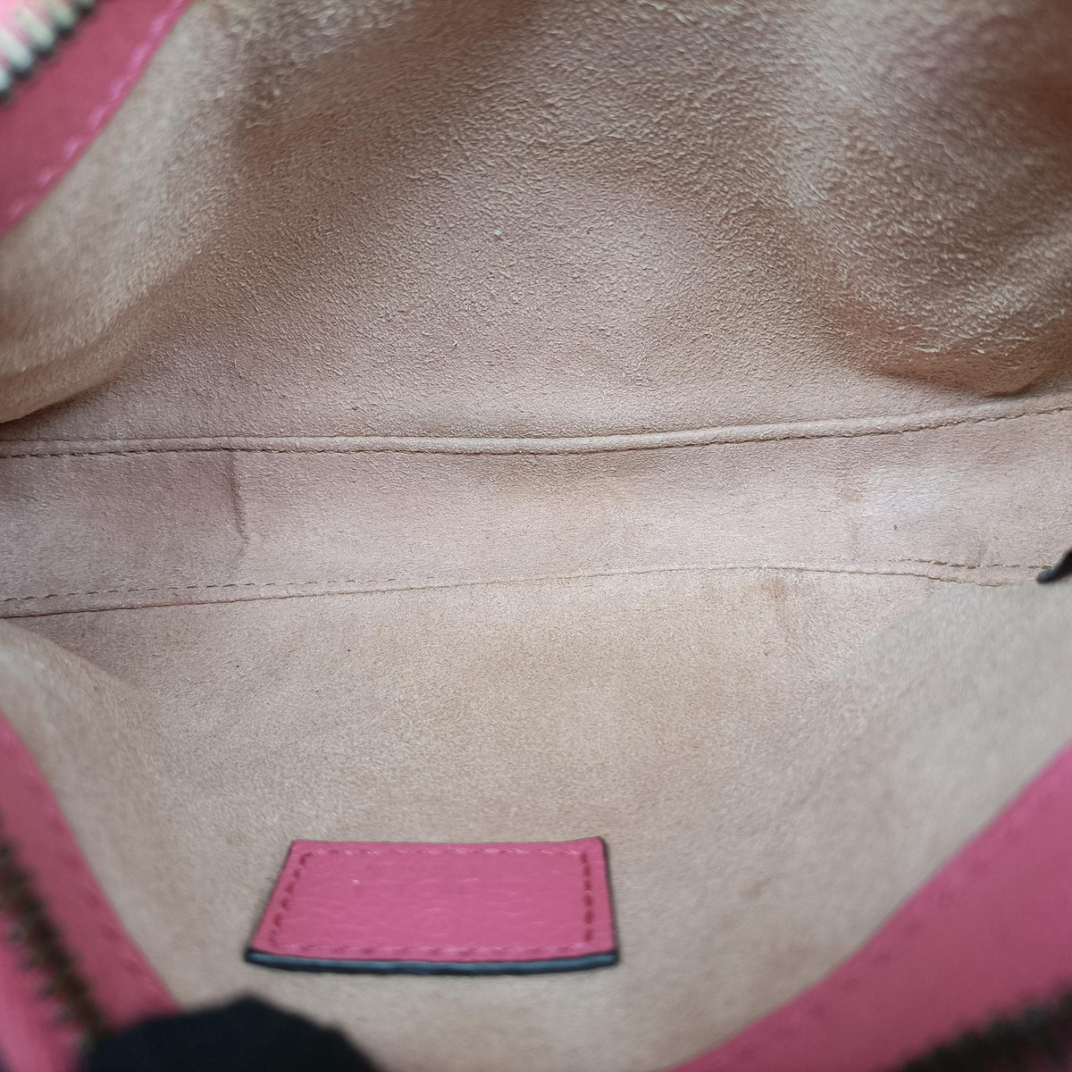 Pre-owned Gucci Aphrodite Pink Leather 739076 handbag | stylenewstar