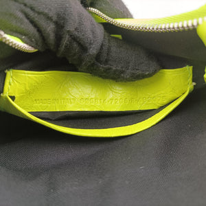 Pre-owned Balenciaga Le Cagole Mini Yellow lambskin 695814 shoulderbag | stylenewstar