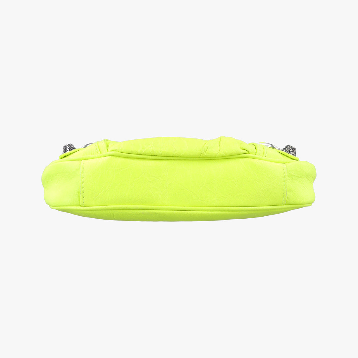Pre-owned Balenciaga Le Cagole Mini Yellow lambskin 695814 shoulderbag | stylenewstar