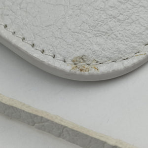 Pre-owned Balenciaga Le Cagole White lambskin  shoulderbag | stylenewstar