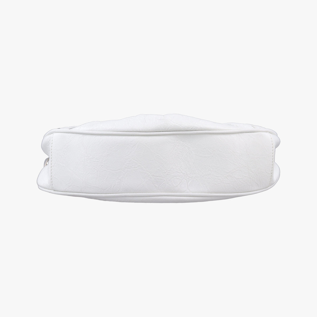 Pre-owned Balenciaga Le Cagole White lambskin  shoulderbag | stylenewstar