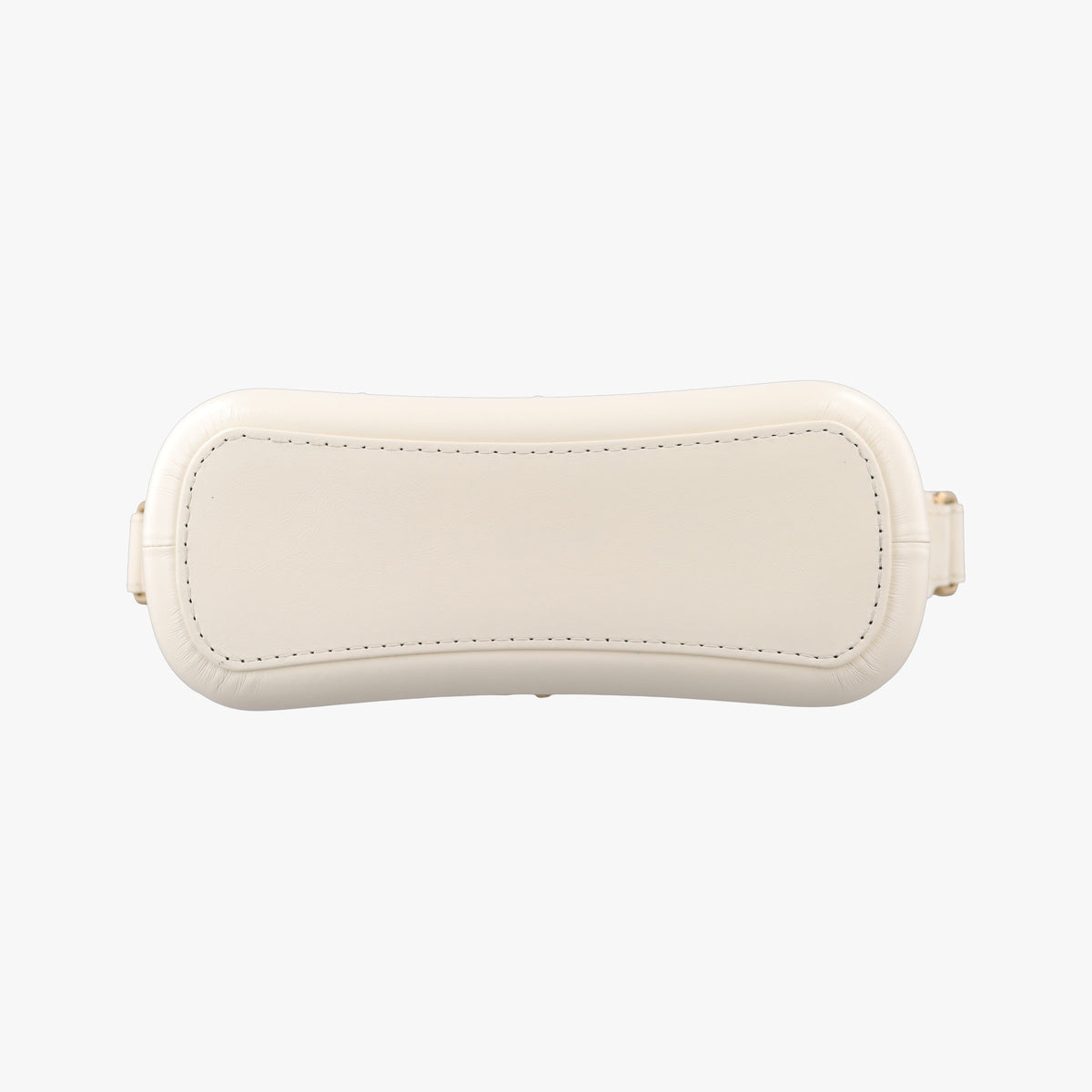 Pre-owned Chanel GABRIELLE White Fabric× Leather A91810 shoulderbag | stylenewstar