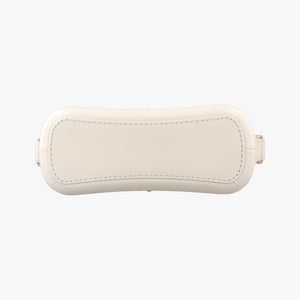 Pre-owned Chanel GABRIELLE White Fabric× Leather A91810 shoulderbag | stylenewstar