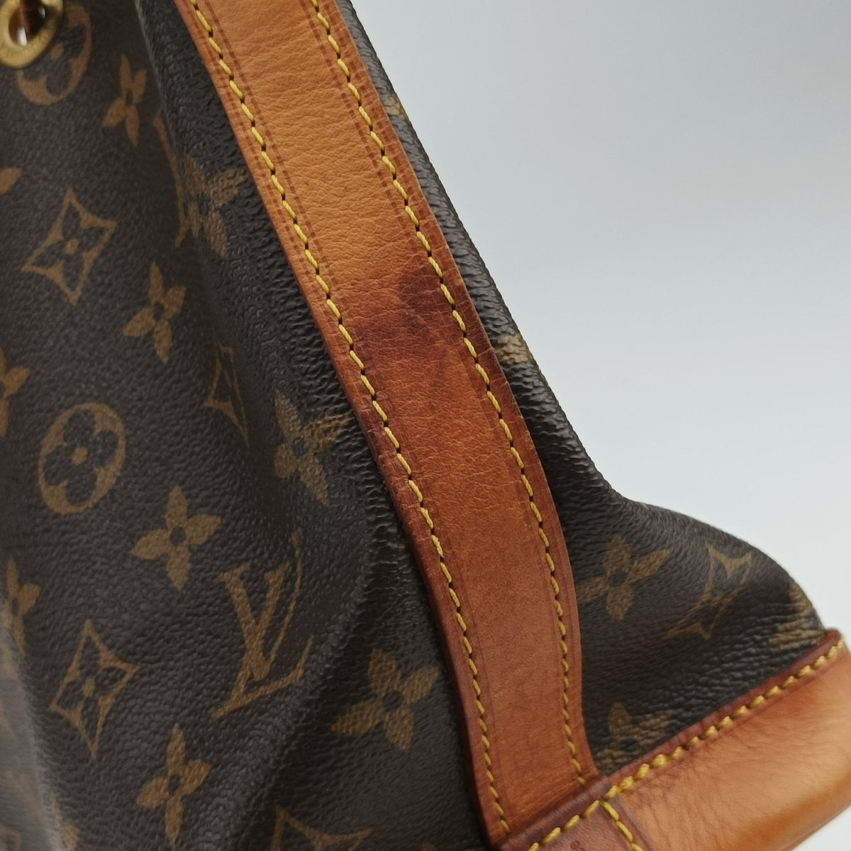 Pre-owned Louis Vuitton Noe BB Brown Monogram Canvas M40817 shoulderbag | stylenewstar