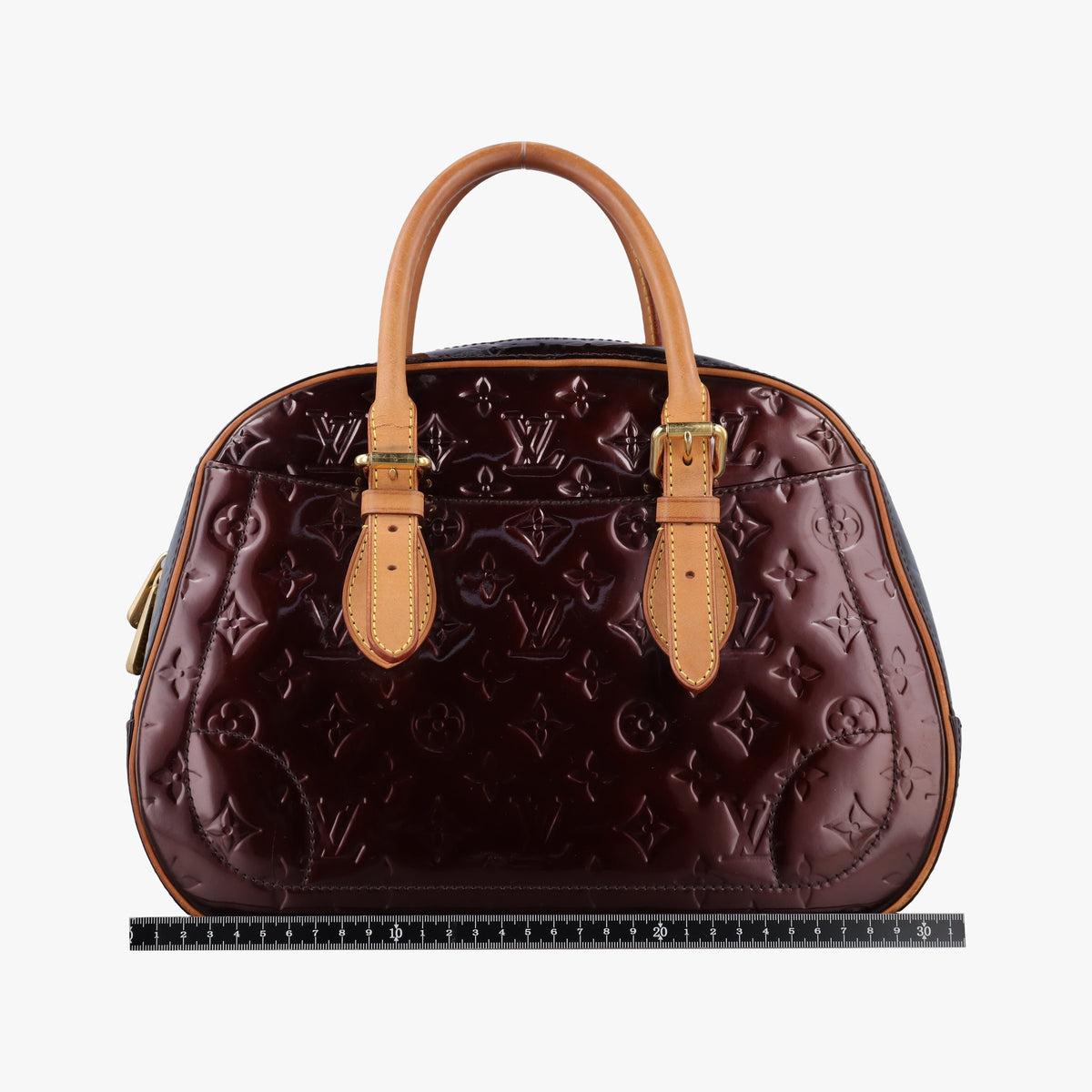 Pre-owned Louis Vuitton Summit Drive Amarante Vernis M93516 handbag | stylenewstar