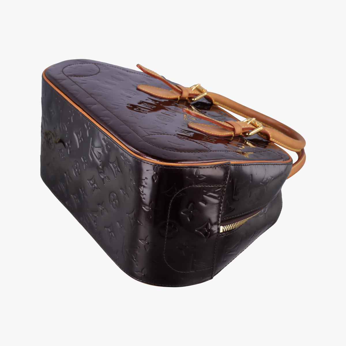 Pre-owned Louis Vuitton Summit Drive Amarante Vernis M93516 handbag | stylenewstar