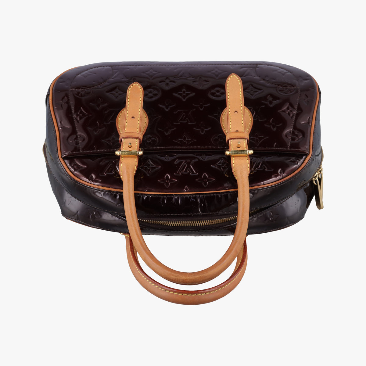 Pre-owned Louis Vuitton Summit Drive Amarante Vernis M93516 handbag | stylenewstar