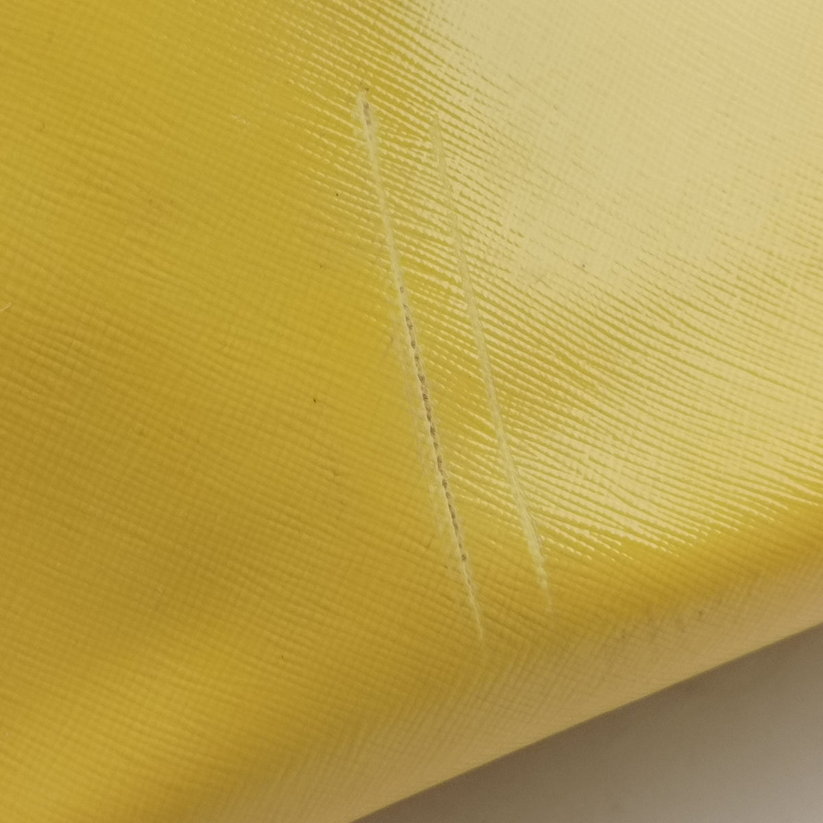 Vintage Prada Galleria Yellow Patent BN1874 handbag | stylenewstar