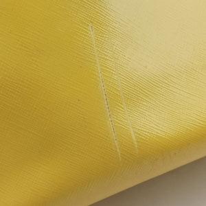 Vintage Prada Galleria Yellow Patent BN1874 handbag | stylenewstar