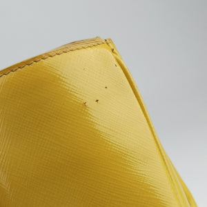 Vintage Prada Galleria Yellow Patent BN1874 handbag | stylenewstar