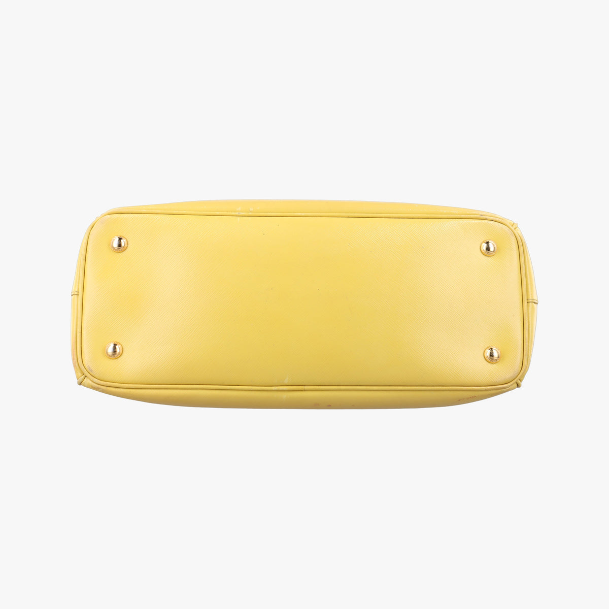 Vintage Prada Galleria Yellow Patent BN1874 handbag | stylenewstar