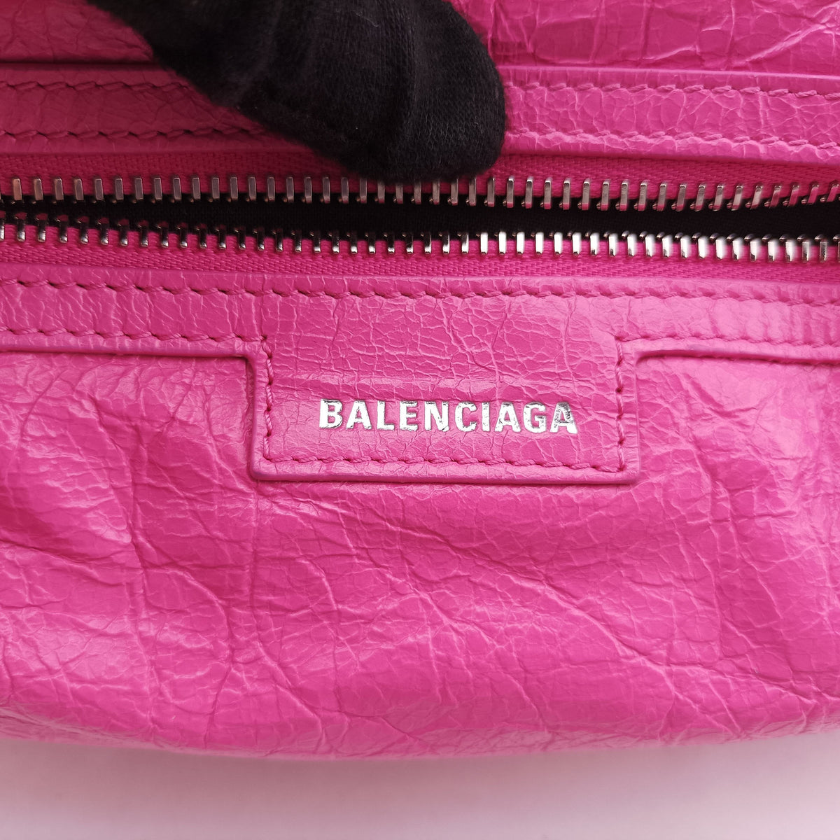 Secondhand Balenciaga Superbusy XS Sling Bag Pink leather 762516 shoulderbag | stylenewstar