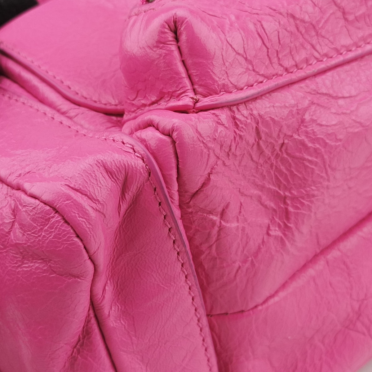 Secondhand Balenciaga Superbusy XS Sling Bag Pink leather 762516 shoulderbag | stylenewstar