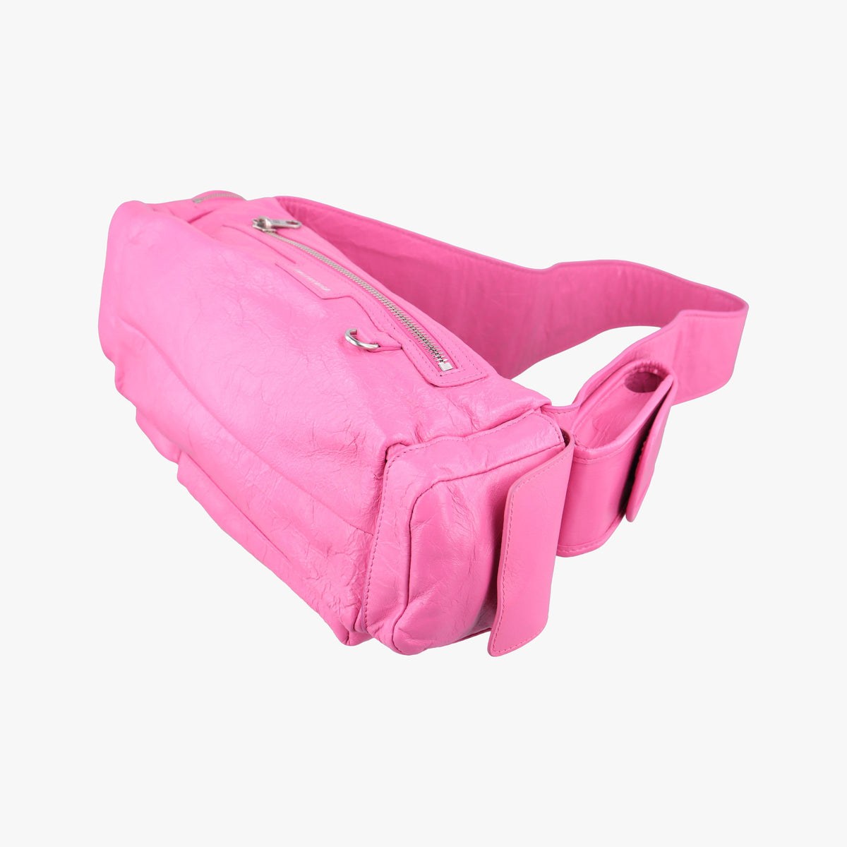 Secondhand Balenciaga Superbusy XS Sling Bag Pink leather 762516 shoulderbag | stylenewstar
