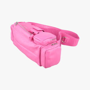 Secondhand Balenciaga Superbusy XS Sling Bag Pink leather 762516 shoulderbag | stylenewstar