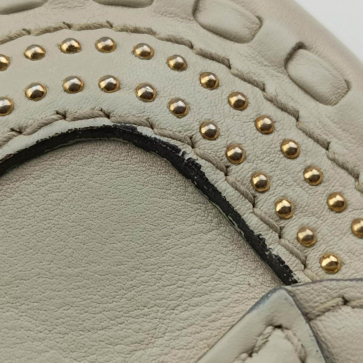 Pre-owned Gucci Snaffle Bit White Leather 263984 shoulderbag | stylenewstar