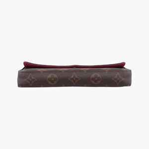 Vintage Louis Vuitton Pochette Felicie Brown Monogram Canvas M61276 shoulderbag | stylenewstar